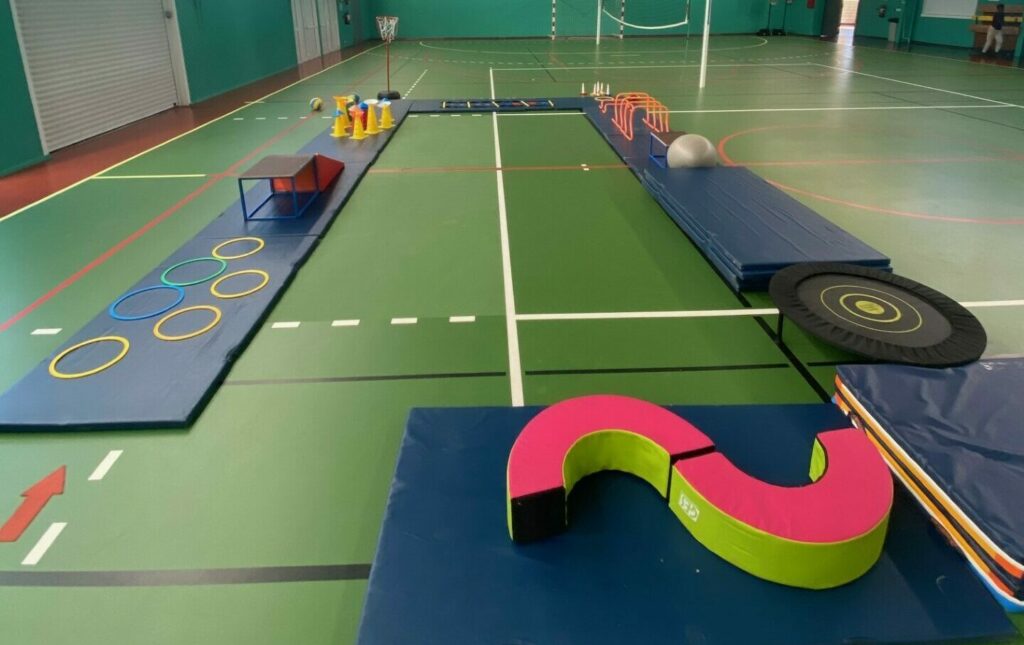 Parcours de baby volley quint fonsegrives