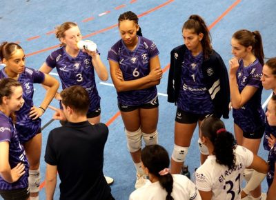 Elite Féminine du Volley Balma Quint Fonsegrives en déplacement