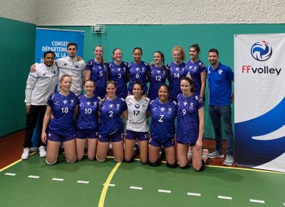 L'équipe une féminine du VBQF